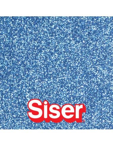 Glitter SISER - Flex Thermocollant - OLD BLUE