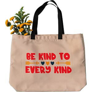 CRICUT - TOTE BAG 35.5X35.5 CM compatible sublimation / infusible ink