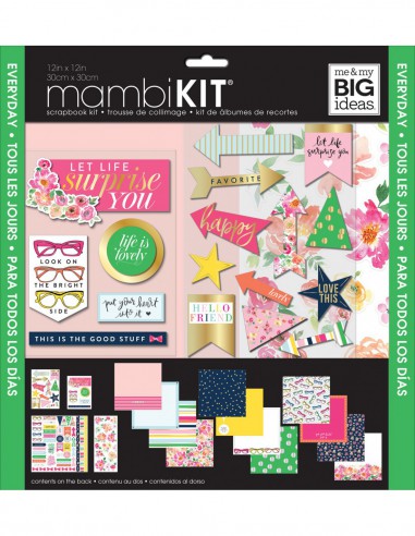 KIT DE SCRAPBOOKING - TOUS LES JOURS - Bright Side