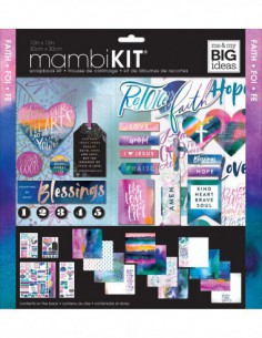 KIT DE SCRAPBOOKING - FOI - Colorful Faith
