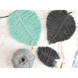 pelote coton câblé BLEU CIEL 2,5mm - 200g / 80mètres