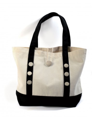 sac cabas en coton 44 x 30,5 x 13,5 mm