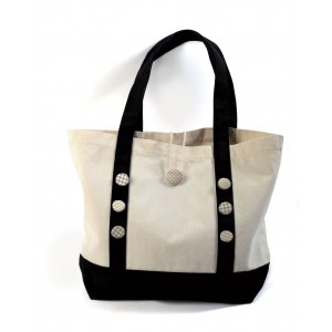sac cabas en coton 44 x 30,5 x 13,5 mm