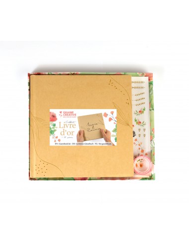 Coffret livre d'or - mariage et évènements