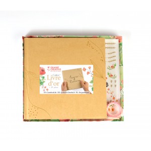 Coffret livre d'or - mariage et évènements