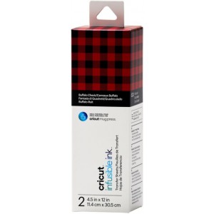CRICUT - 2 Feuilles TRANSFERT INFUSIBLE INK 30,5X11.4 cm BUFFALO