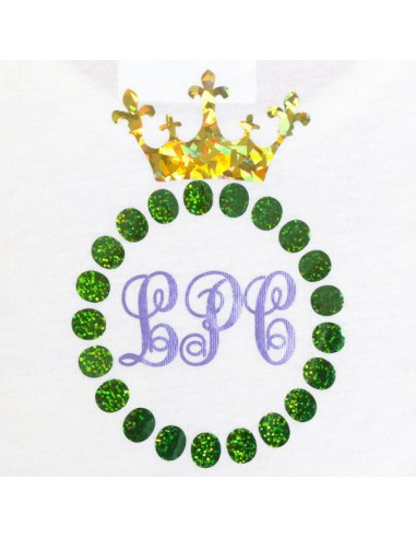 Holographic SISER - Flex Thermocollant - GREEN