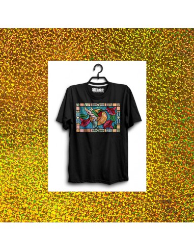 Holographic SISER - Flex Thermocollant - GOLD