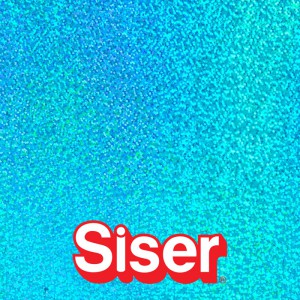 Holographic SISER - Flex Thermocollant - AQUA