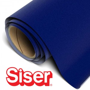 Stripflock Pro SISER - Flex Thermocollant velours - ROYAL BLUE / le mètre