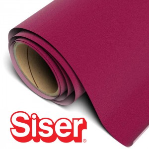 Stripflock Pro SISER - Flex Thermocollant velours - FUSCHIA / le mètre