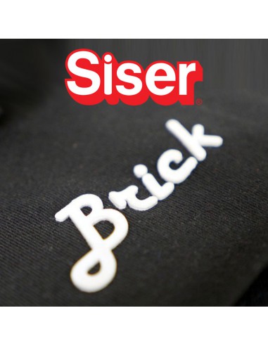 BRICK 600 SISER - Flex Thermocollant épais - BLANC - la feuille de 50,8cmx30cm