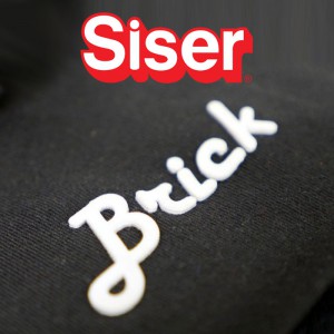 BRICK 600 SISER - Flex Thermocollant épais - BLANC - la feuille de 50,8cmx30cm