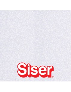 Glitter SISER - Flex Thermocollant - RAINBOW WHITE