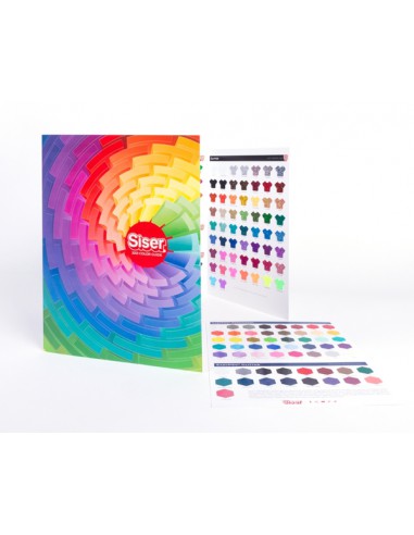 Nuancier SISER - color guide 2022- couleurs véritables
