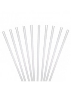 10 Tiges en plastique transparent rigide (ideal pour support cake topper) 2
