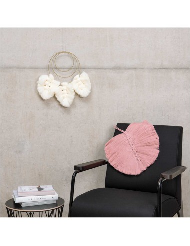 ANNEAU DE METAL - doré 25cm