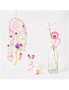 Set de bricolage girly - 100 pièces 2