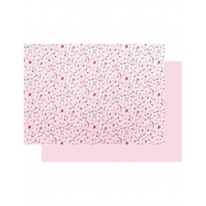 Carton motifs : amour flèches 50 x 70cm, 270g