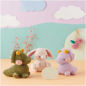 Fil RICORUMI DK 100% coton - ROSEAU / 075