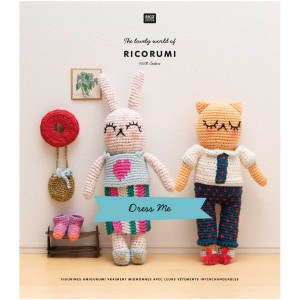~ RICORUMI - DRESS ME : 4 doudous + 4 tenues complètes - Rico Design