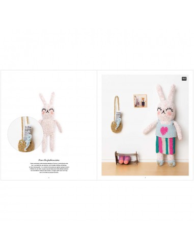 ~ RICORUMI - DRESS ME : 4 doudous + 4 tenues complètes - Rico Design