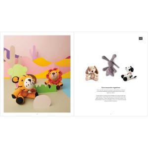 ~ RICORUMI - PUPPIES : 8 doudous animaux - Rico Design