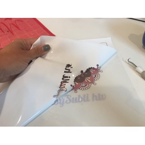 5 feuilles FLEX Thermocollant imprimable A4 - Compatible encre easy subli pour sawgrass