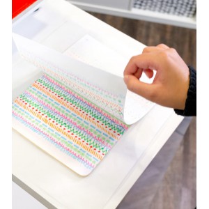 6 Feutres de Sublimation SISER - pointe biseautée - Couleurs Primaires