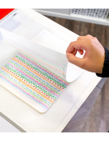 6 Feutres de Sublimation SISER - pointe biseautée - Couleurs Pastel