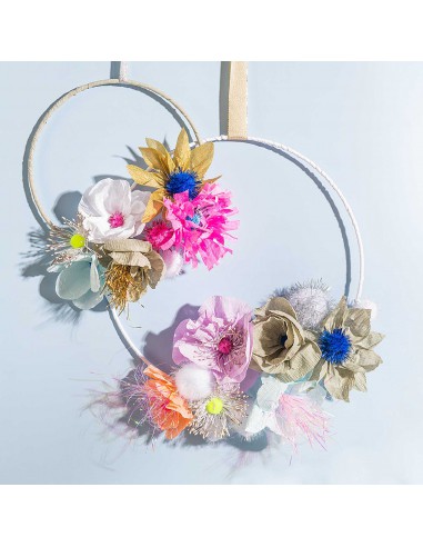 Anneau de métal gris anthracite 30CM