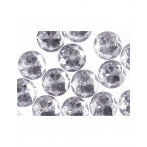 Strass - 30 pièces -  cercle transparent 20mm -  grand