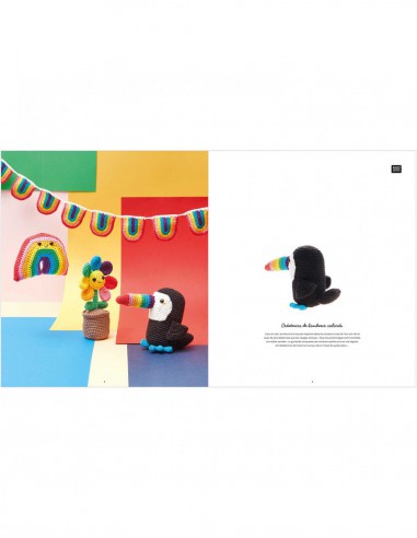 ~ RICORUMI - Rainbow : 7 modèles à crocheter - Rico Design