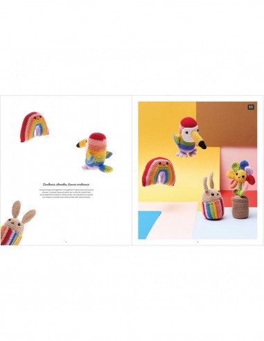 ~ RICORUMI - Rainbow : 7 modèles à crocheter - Rico Design