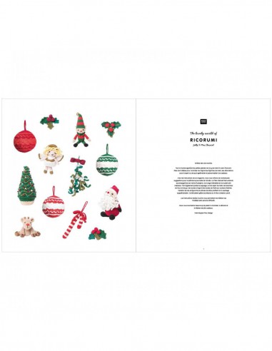 ~ RICORUMI - Jolly XMAS - Classique : 13 modèles à crocheter - Rico Design