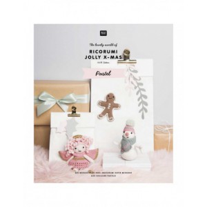 ~ RICORUMI - Jolly XMAS - Pastel : 13 modèles à crocheter - Rico Design