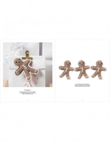 ~ RICORUMI - Jolly XMAS - Pastel : 13 modèles à crocheter - Rico Design