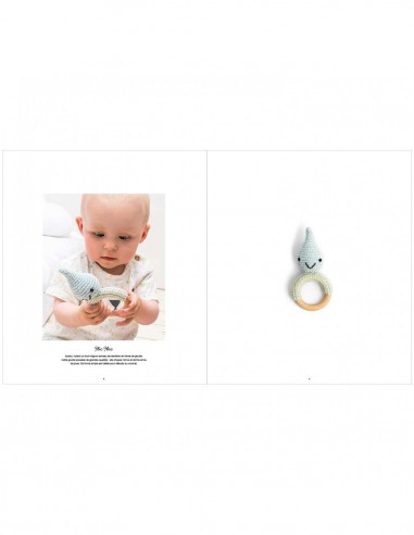 ~ RICORUMI - BABY IN THE SKY  - Classique : mobiles et anneaux de dentition à crocheter - Rico Design