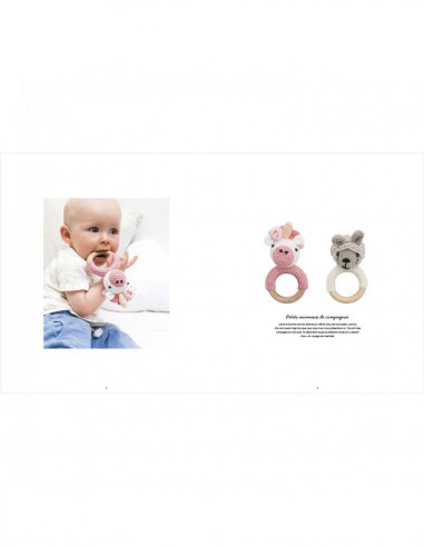 ~ RICORUMI - BABY ANIMALS  - Classique : mobiles et anneaux de dentition à crocheter - Rico Design