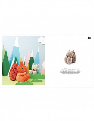 ~ RICORUMI - RUMIFRIENDS  - de nouveaux amis à crocheter - Rico Design