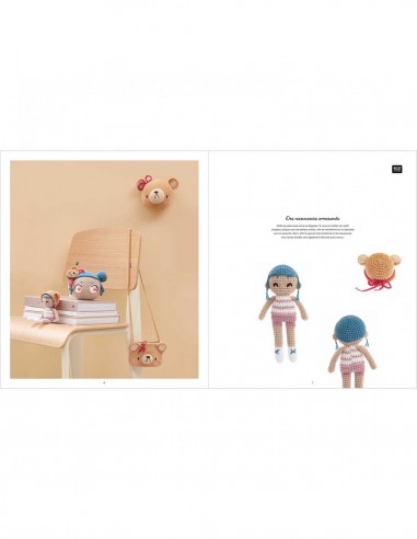 ~ RICORUMI - "Crochet Your Character" - 16  amis et accessoires à crocheter - Rico Design