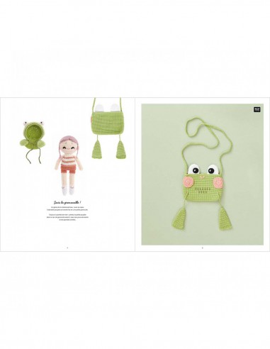 ~ RICORUMI - "Crochet Your Character" - 16  amis et accessoires à crocheter - Rico Design
