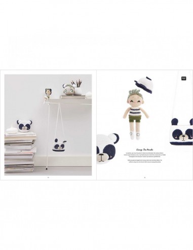~ RICORUMI - "Crochet Your Character" - 16  amis et accessoires à crocheter - Rico Design