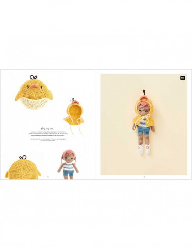 ~ RICORUMI - "Crochet Your Character" - 16  amis et accessoires à crocheter - Rico Design