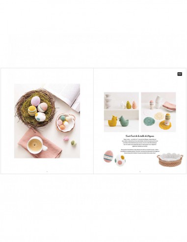 ~ RICORUMI - "Charming spring"- 12 modèles à crocheter - Rico Design