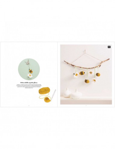 ~ RICORUMI - "Charming spring"- 12 modèles à crocheter - Rico Design