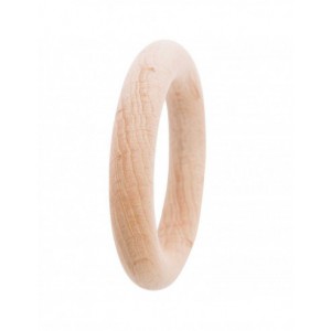Anneau pour hochet 7cm - bois résistant à la salive norme CE