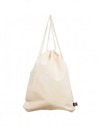 Sac à dos tissus vierge à décorer 100% coton 35 x 42cm - NATURE