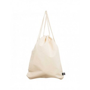 Sac à dos tissus vierge à décorer 100% coton 35 x 42cm - NATURE