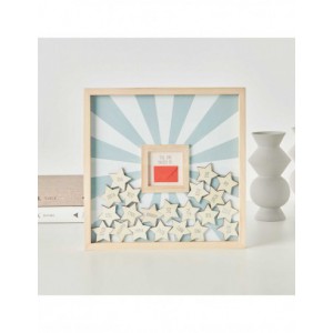 Cadre livre d'or bois naturel 30 x 30cm